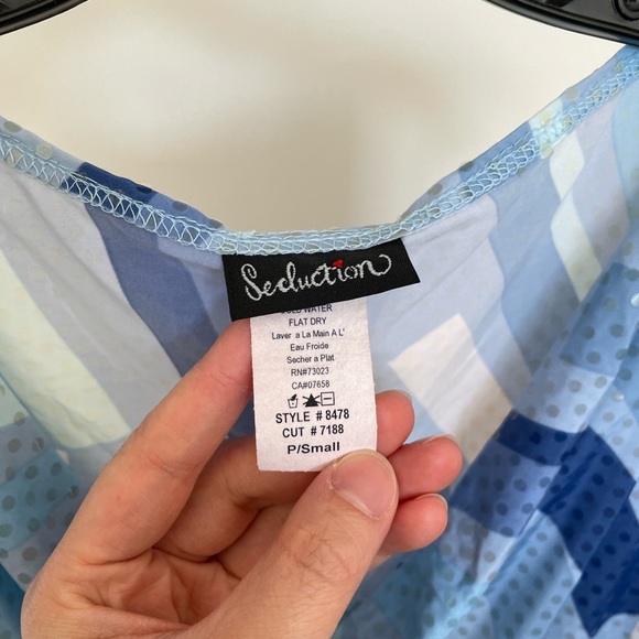 Vintage Seduction Y2K Sequin Tanktop - Picture 4 of 5